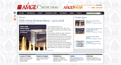 Desktop Screenshot of amge-caravane.com